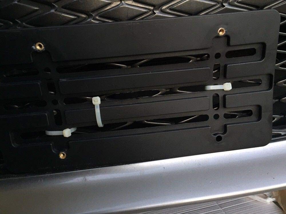 License Plate Tag Holder Mount Relocator Adapter Bumper Kit Bracket for HYUNDAI