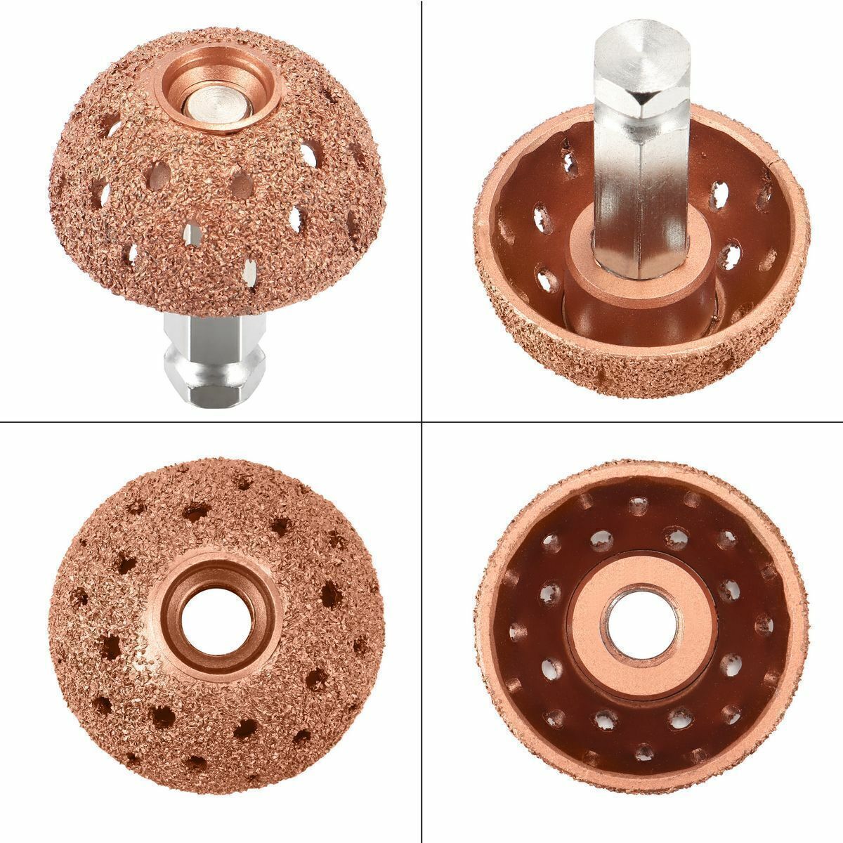42mm Tire Grinding Head Rasp Buffer Ball Tyre Repair Hand Tool Buffing Wheel USA