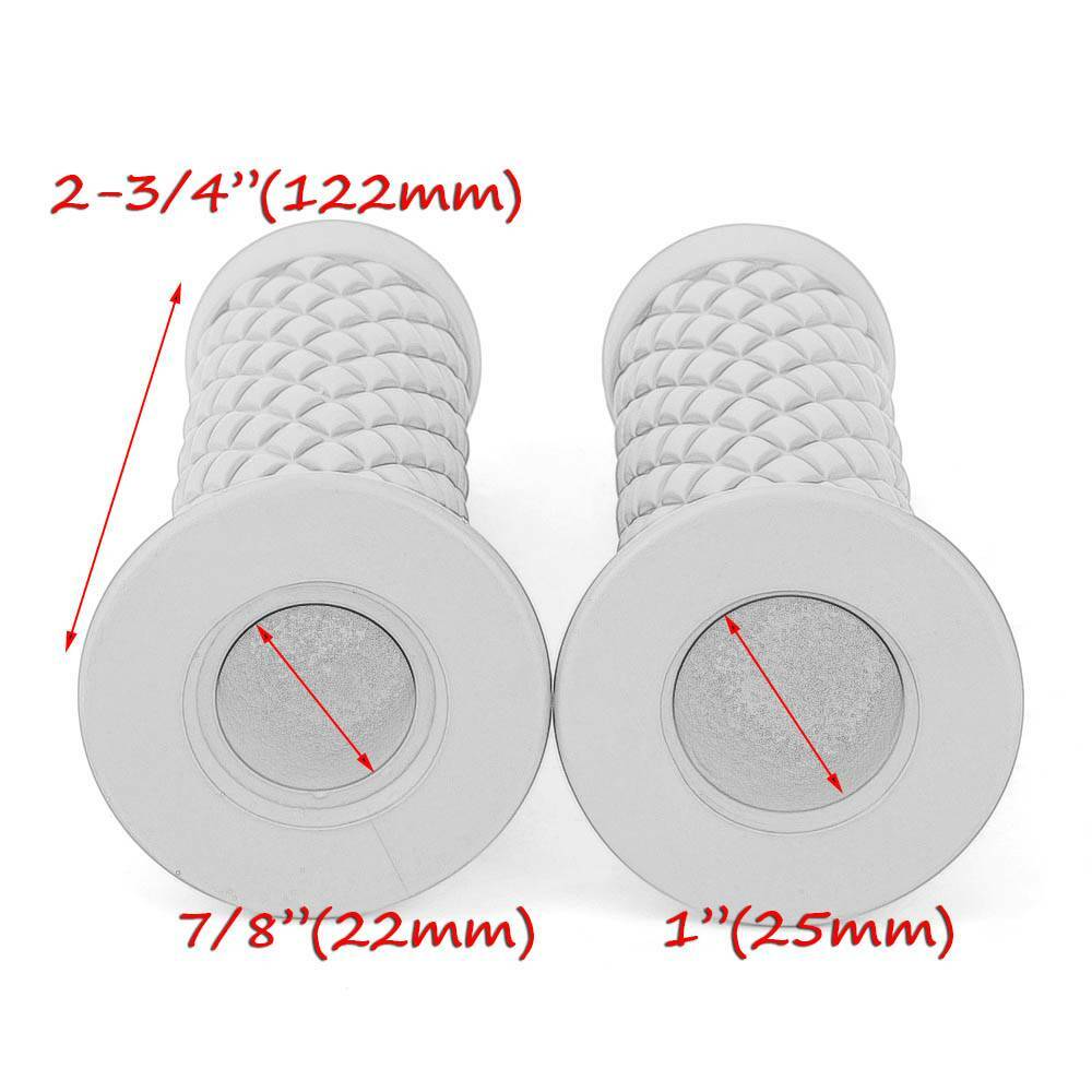 7/8″ 22MM Rubber Motorcycle Motorcross Hand Grip Handlebar For ATV Dirt Bike US