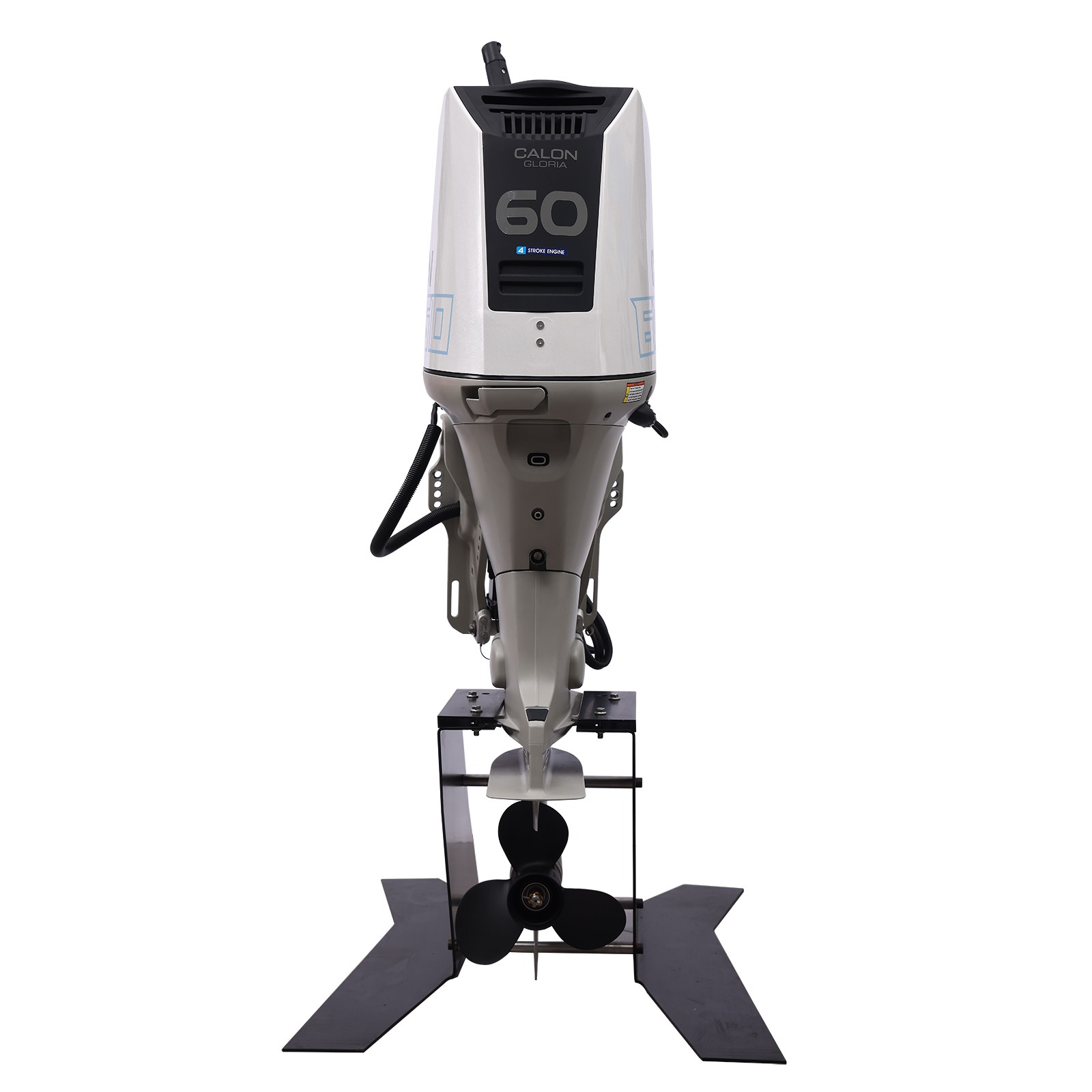 CALON 60HP 4-Stroke Single Shaft EFI Outboard Motor Electric Start FNR 24L TanK