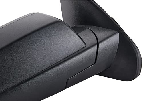 Chevy Silverado GMC Sierra Right Side Mirror Power Heated Manual Fold Black