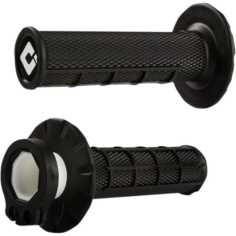 ODI V2 Lock-On 1/2 Waffle Grips – Black Motorcycle Street Bike Dirt Bike H36HWB