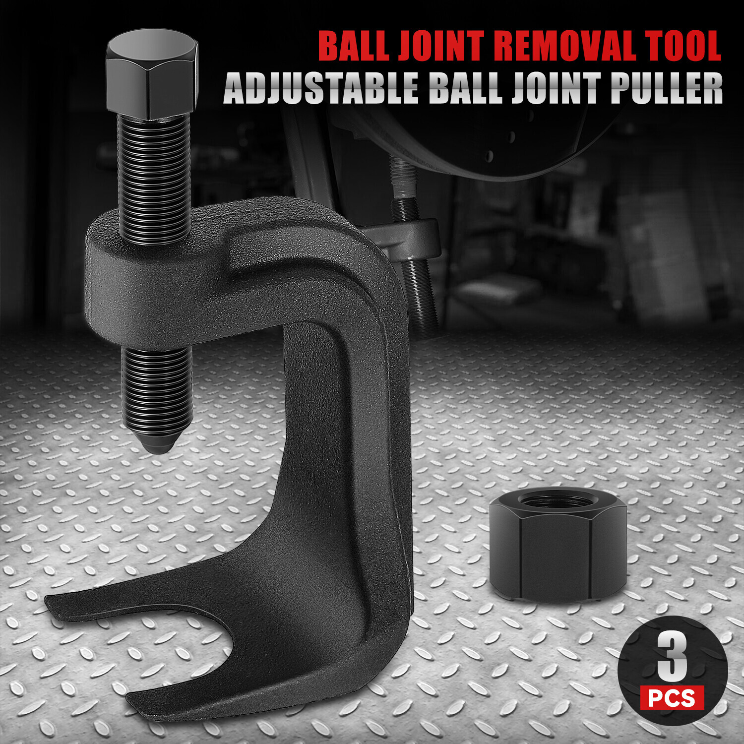 [2-3/8 in] Cars SUV Trucks Adjustable Ball & U Joint Service Removal Tool Set