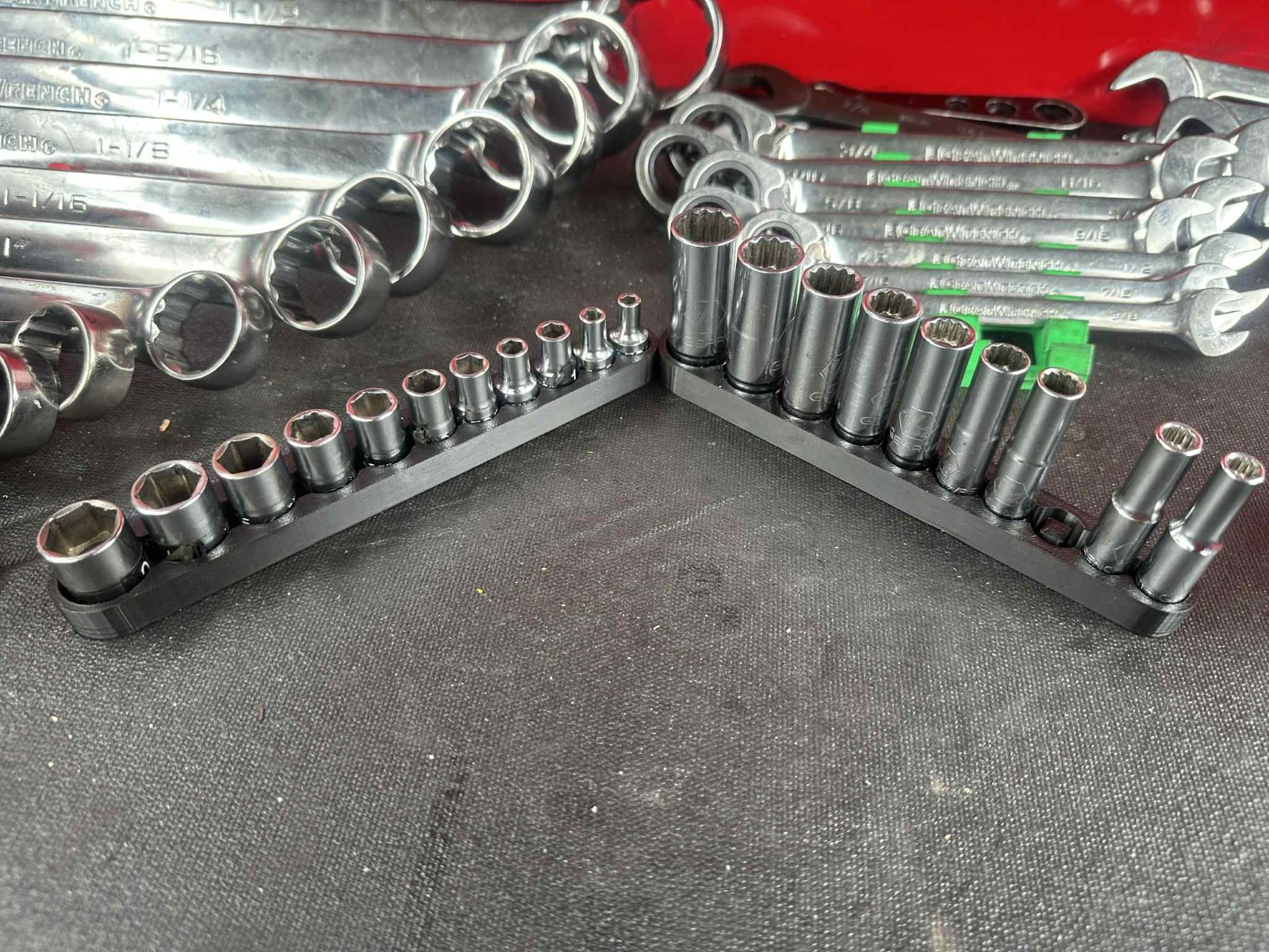 SPACE SAVER Socket Holder Organizer SAE MM
