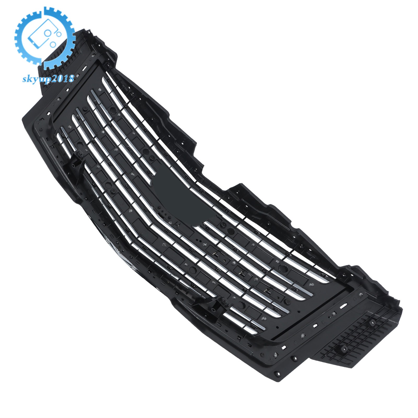 Grille Chrome Without Camera Hole Front Upper Side For Cadillac Escalade 2015-20