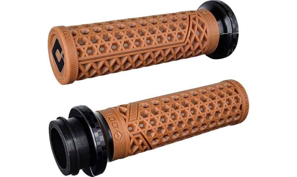 ODI Vans V-Twin TBW Lock-On Grips – Gum/Black Motorcycle Street Bike 0630-3047
