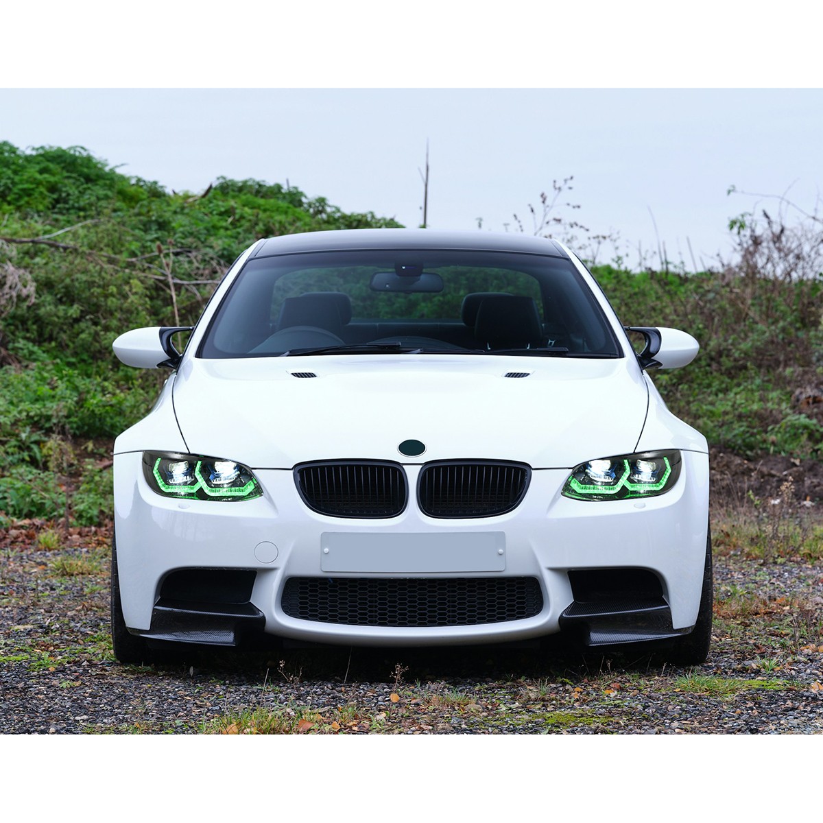 USED For 2007-2010 BMW 3 Series E92 E93 LED Headlight Assembly High Low Beam