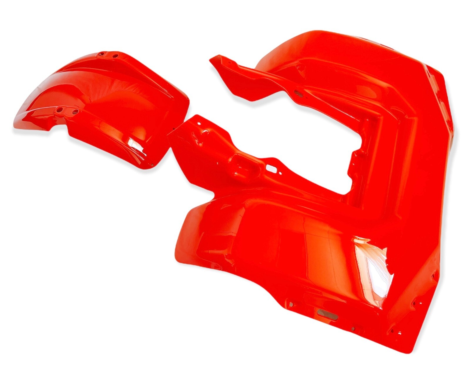 KTX Pro for Honda atc 200S plastic front & rear fender RED 84 – 86