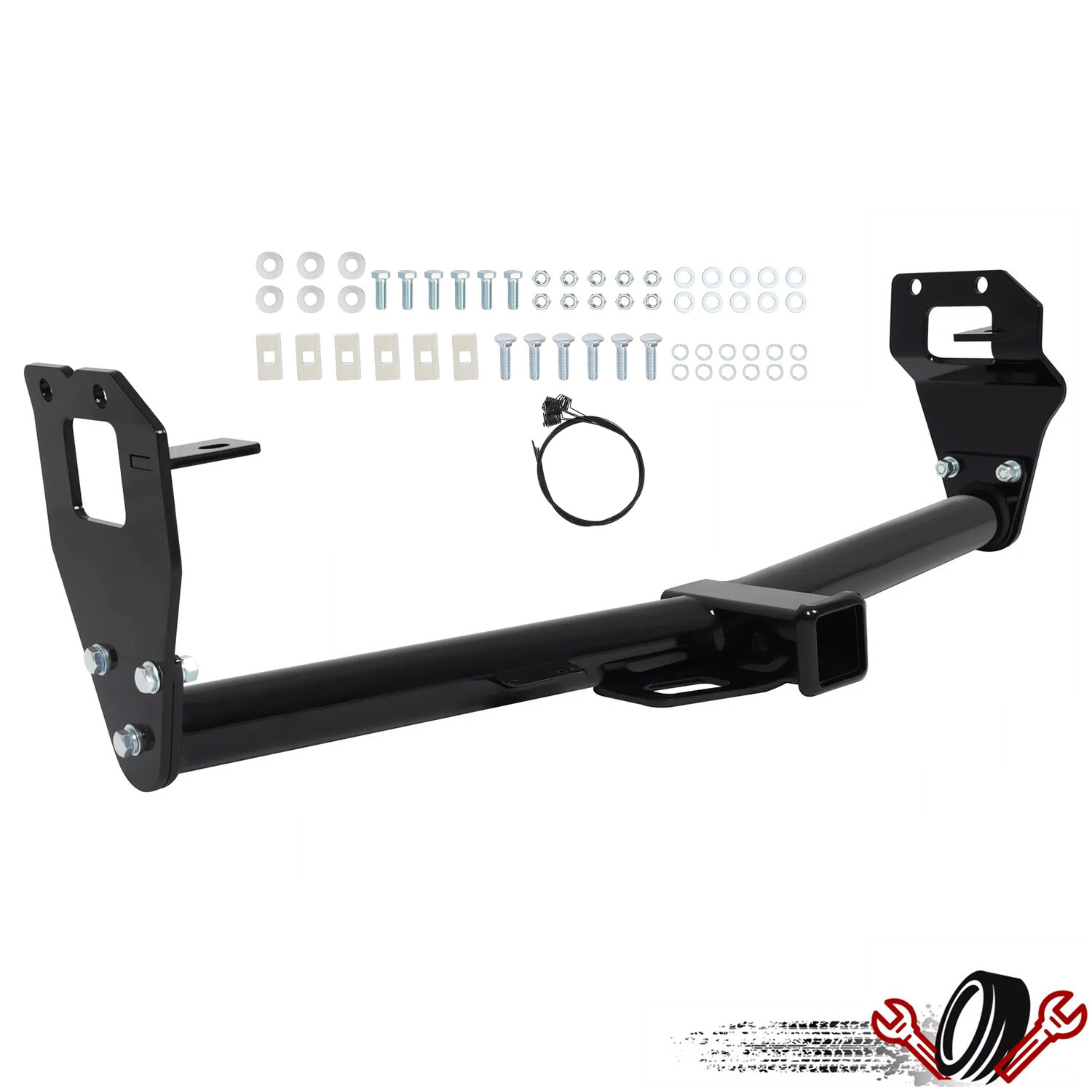 Black Steel Class 3 Trailer Hitch 2″ Receiver For Jeep Renegade 2015-2023