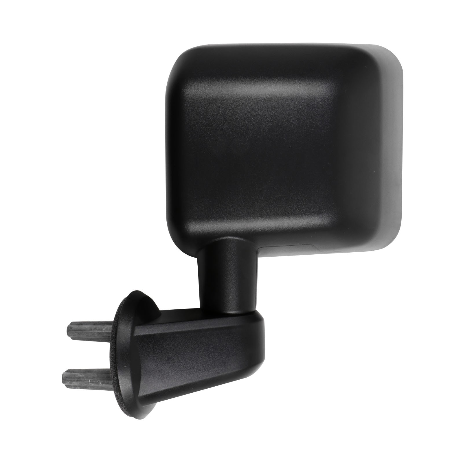 View Mirror Compatible With 2007-2017 Jeep Wrangler Left Side Manual Fold Black