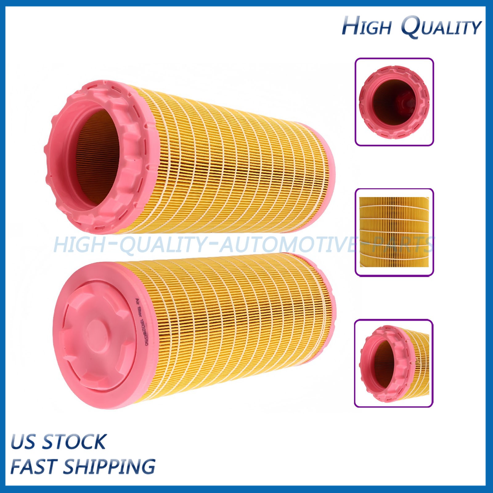 New 2x Air Filter 1310218650 For Air Compressor XAS58-7 XAS88-7 US Stock