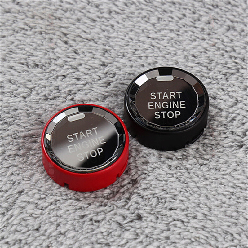 For Ford Mustang 2015-2023 Car One-Click Start Button Switch Replacement Trim