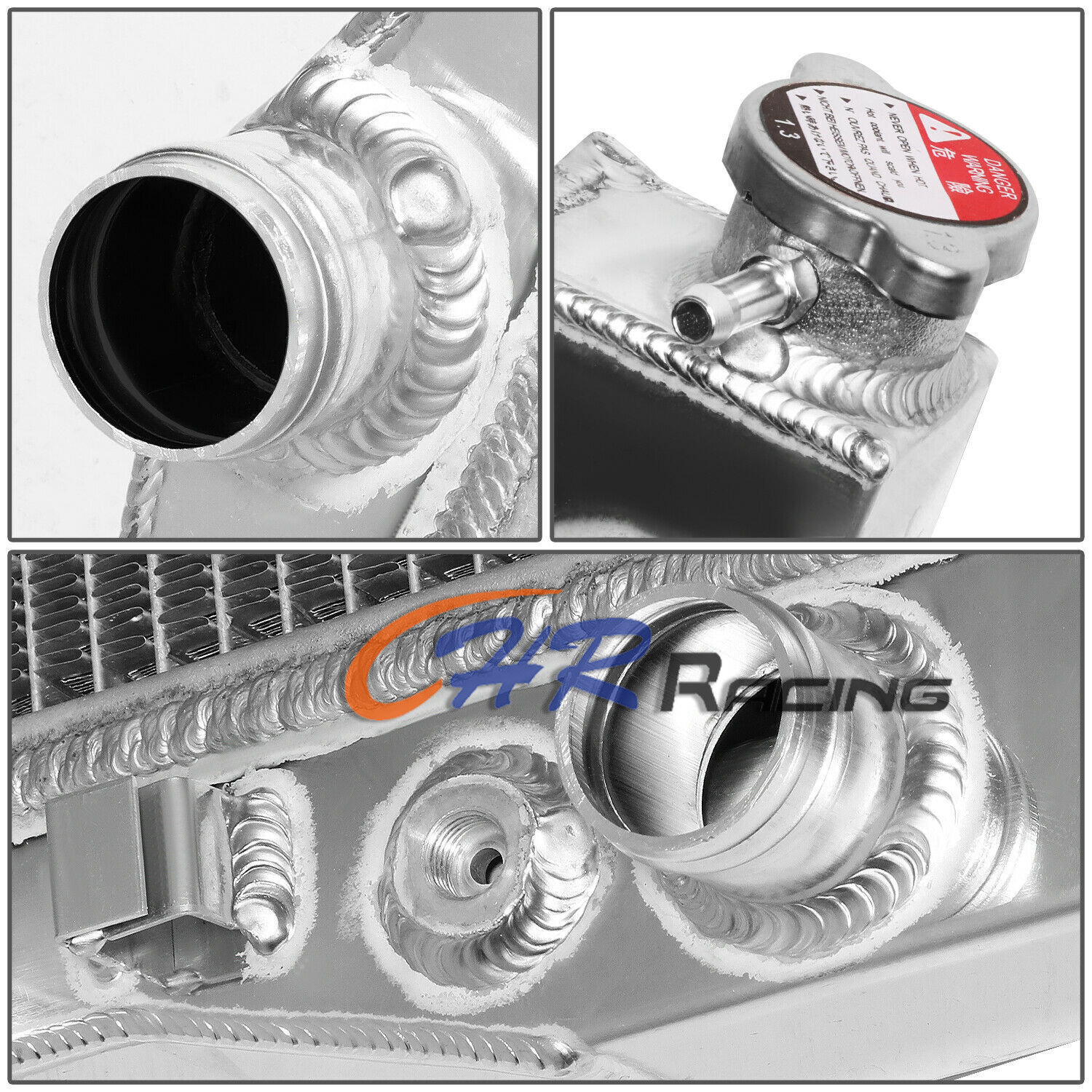 33mm Aluminum Radiator & Fan For Camaro Z28 SS Firebird V6 V8 3.8L 5.7L 93-02