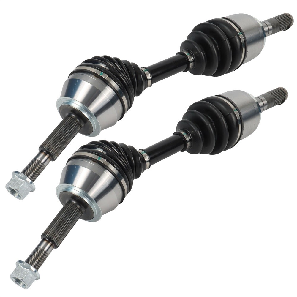 2x Front Left Right Side CV Axle Assembly For 2016-20 Nissan Titan XD 4WD Pickup
