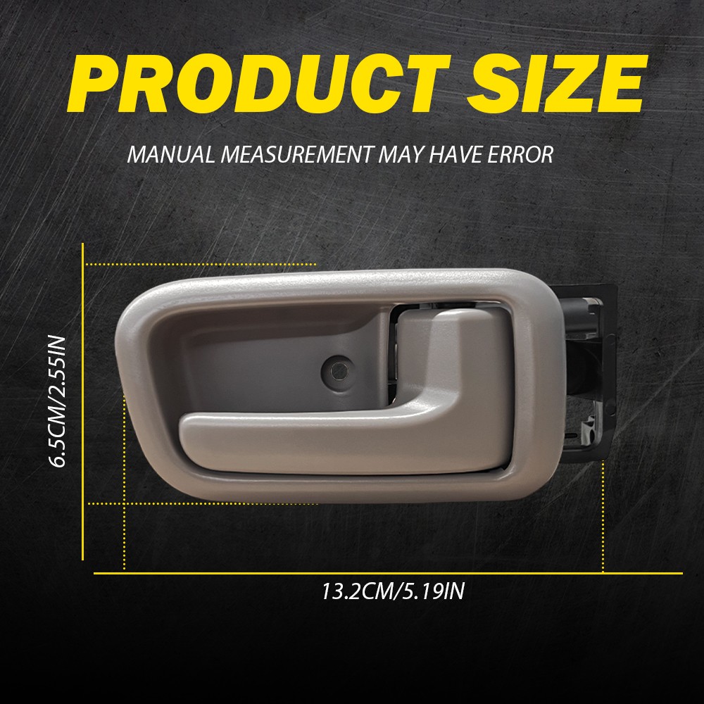 Front Rear Interior Inside Door Handle Left / Right For 2000-2006 Toyota Tundra