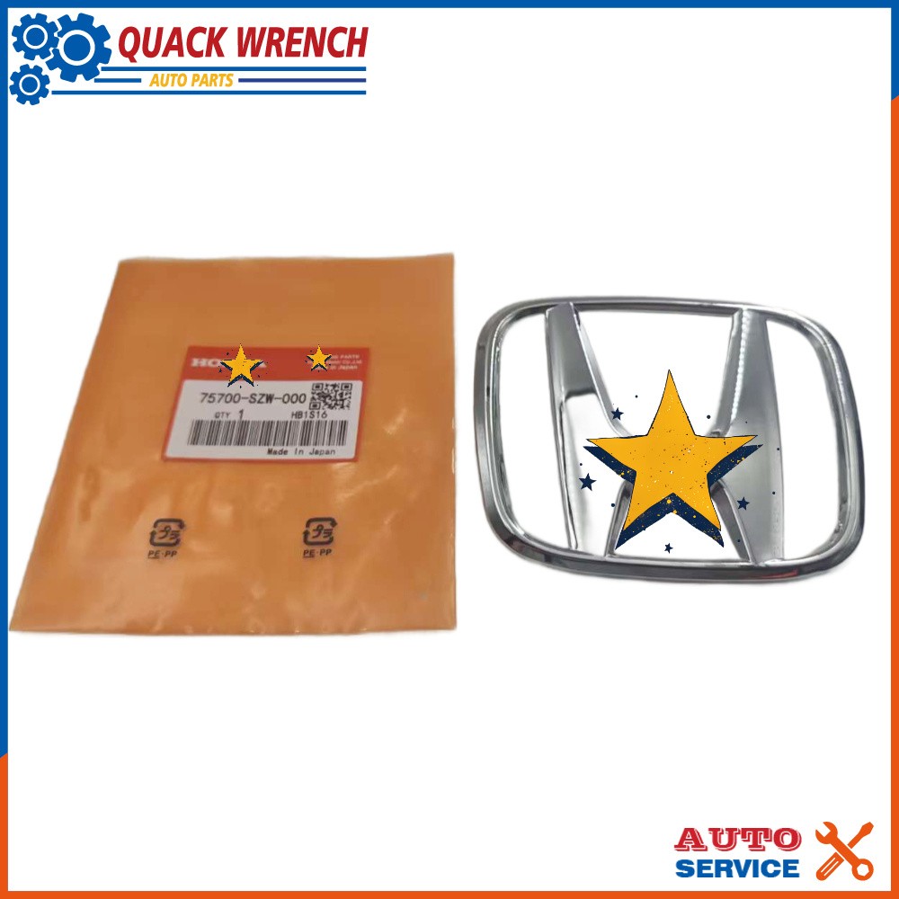 Honda CRV 2012-2021 Accord 18-21 Pilot 16-18 Crosstour 13-15 Front Emblem Logo