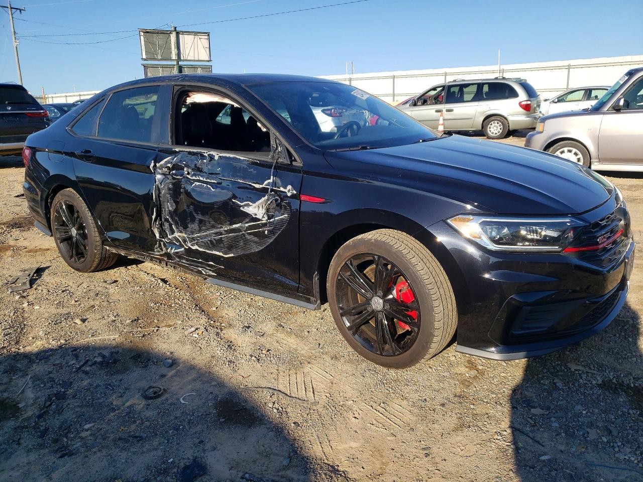 Used Front Center Infotainment Display fits: 2021 Volkswagen Jetta gli display a