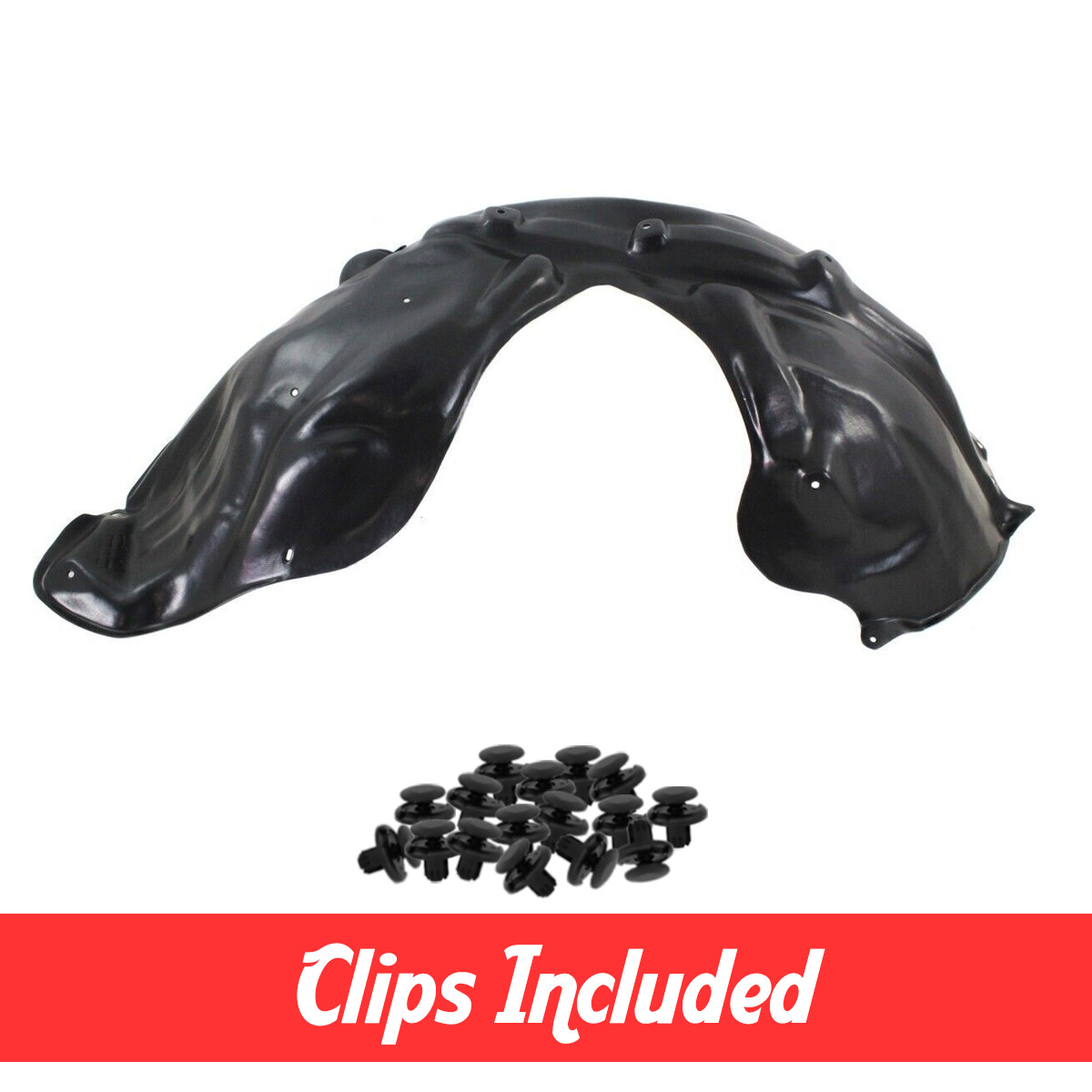 Passenger Side Fender Liner w/ Clips For 2011-2013 Jeep Grand Cherokee CH1249153