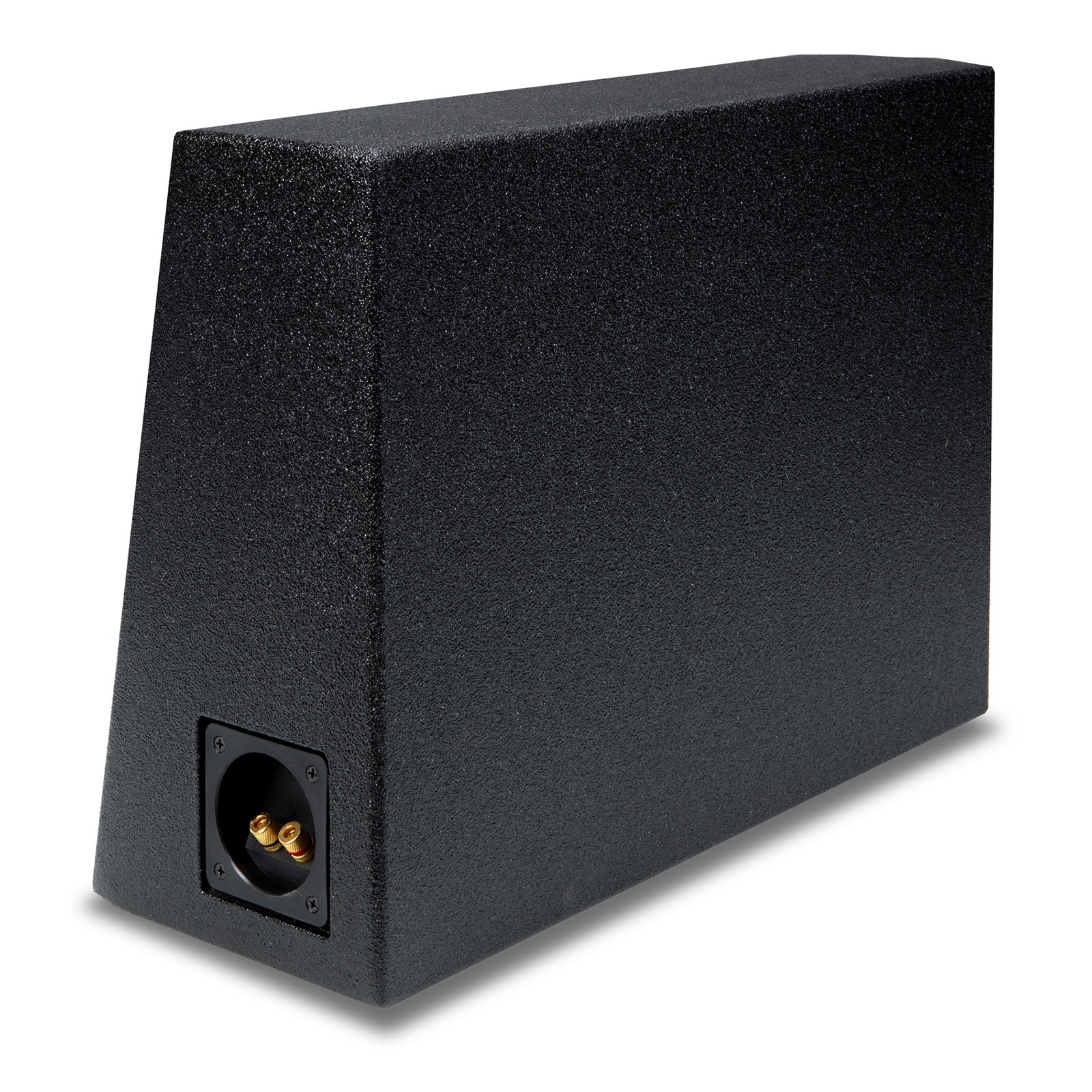 Universal Regular Standard Truck Cab Single 10″ Sub Box Enclosure – Rhino Coated