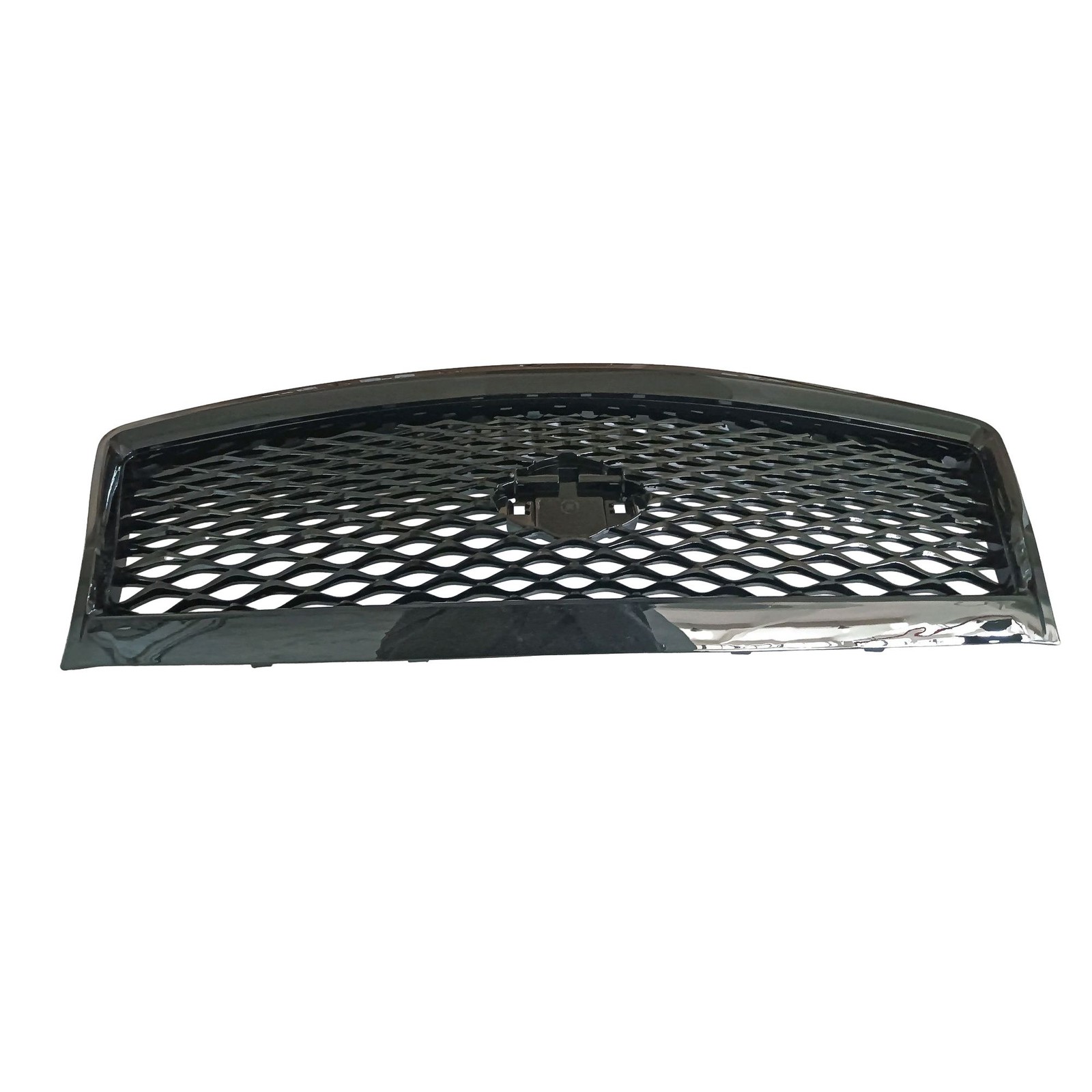Front Bumper Upper Grille Without camera hole Fit Infiniti Q50 2014-2017 JDM