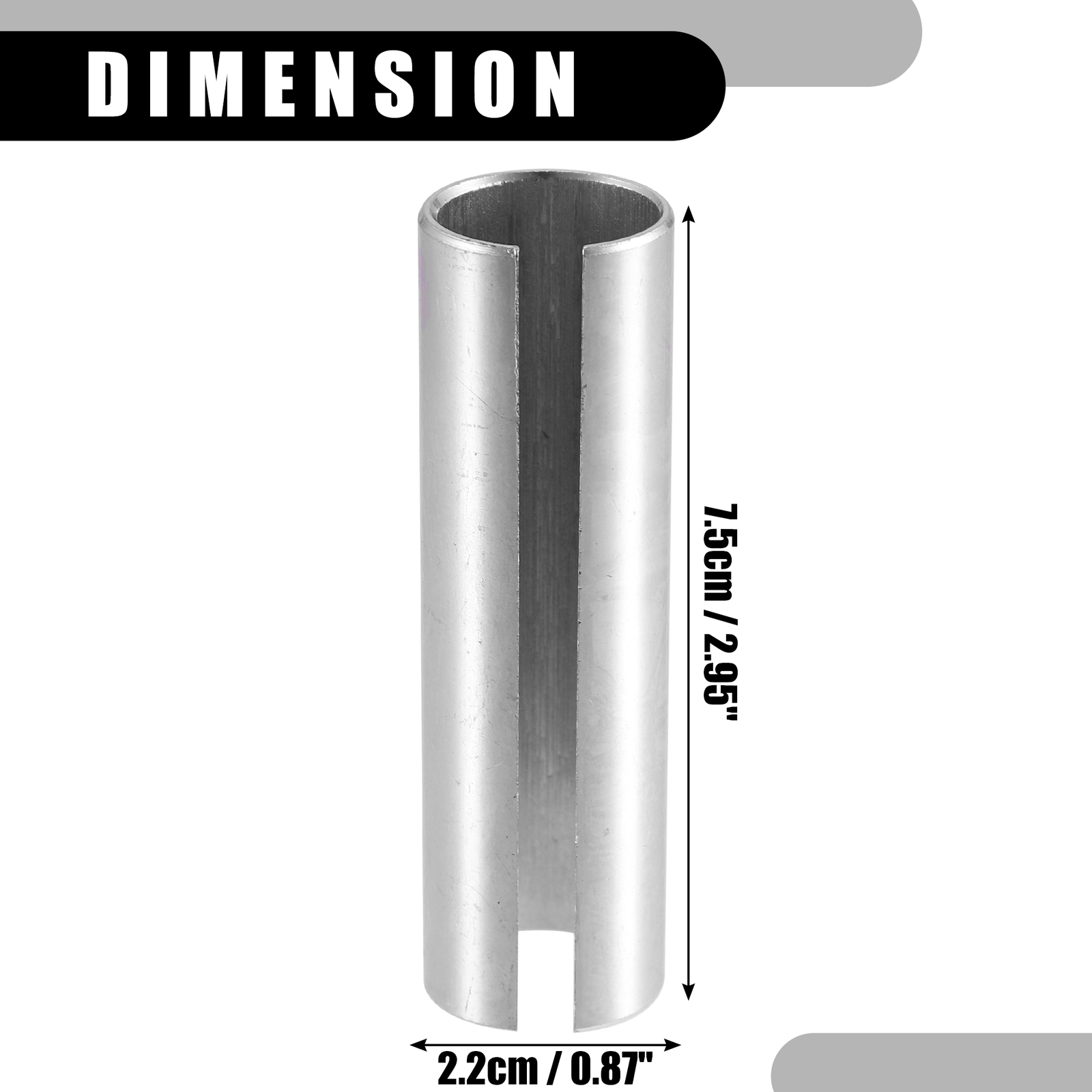 Single 3/4″ to 7/8″ Pulley Crank Shaft Sleeve Adapter with Step Key Universal