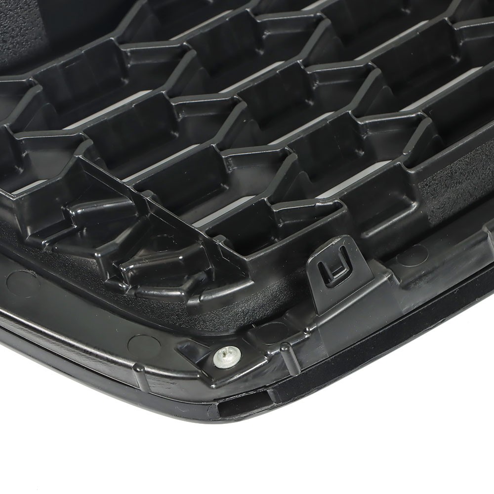Gloss Black Upper Grille Honeycomb Grill Assembly For 2014-2018 Subaru Forester