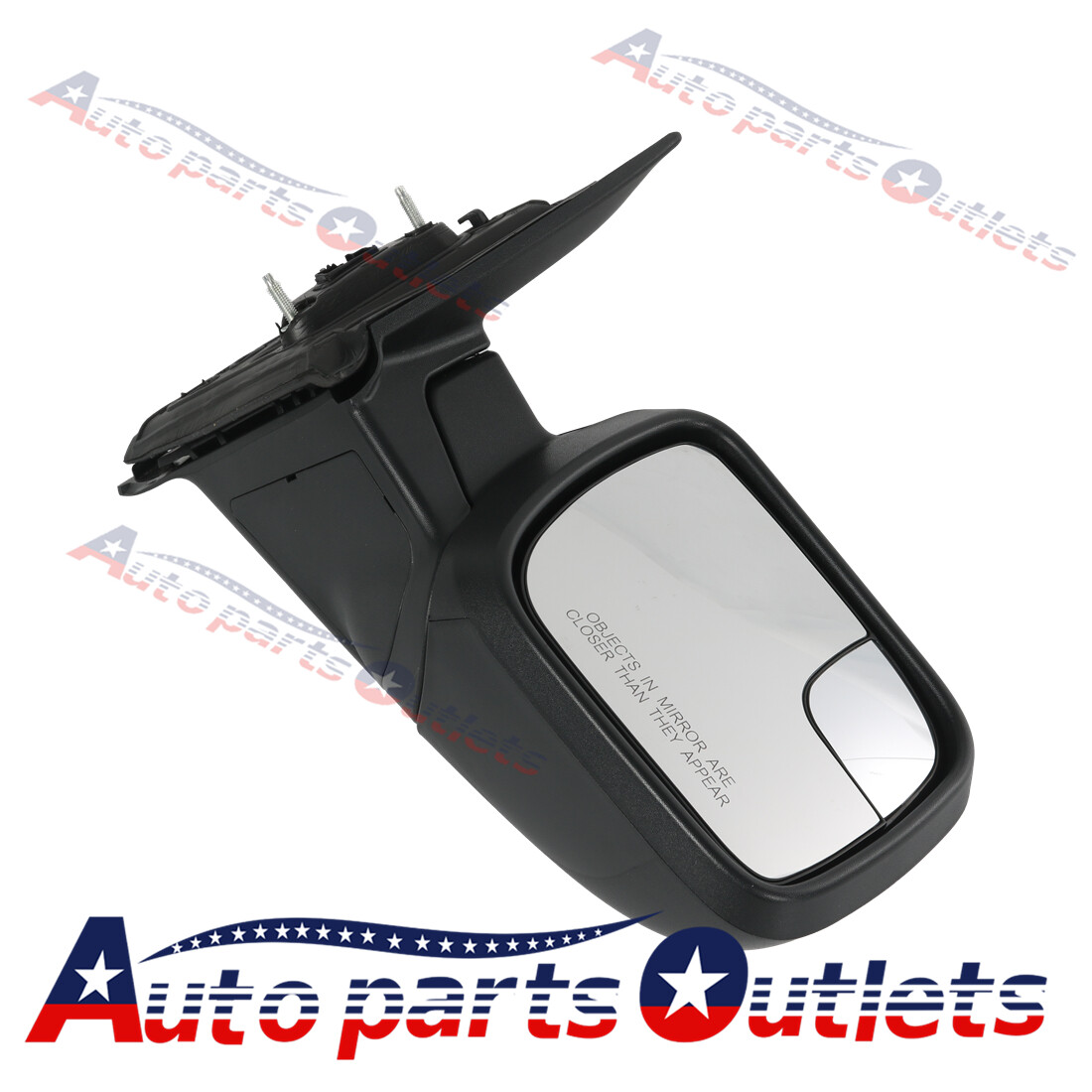 New Right Side Power Mirror Black For Ford 2011-15 Explorer Manual Fold Textured