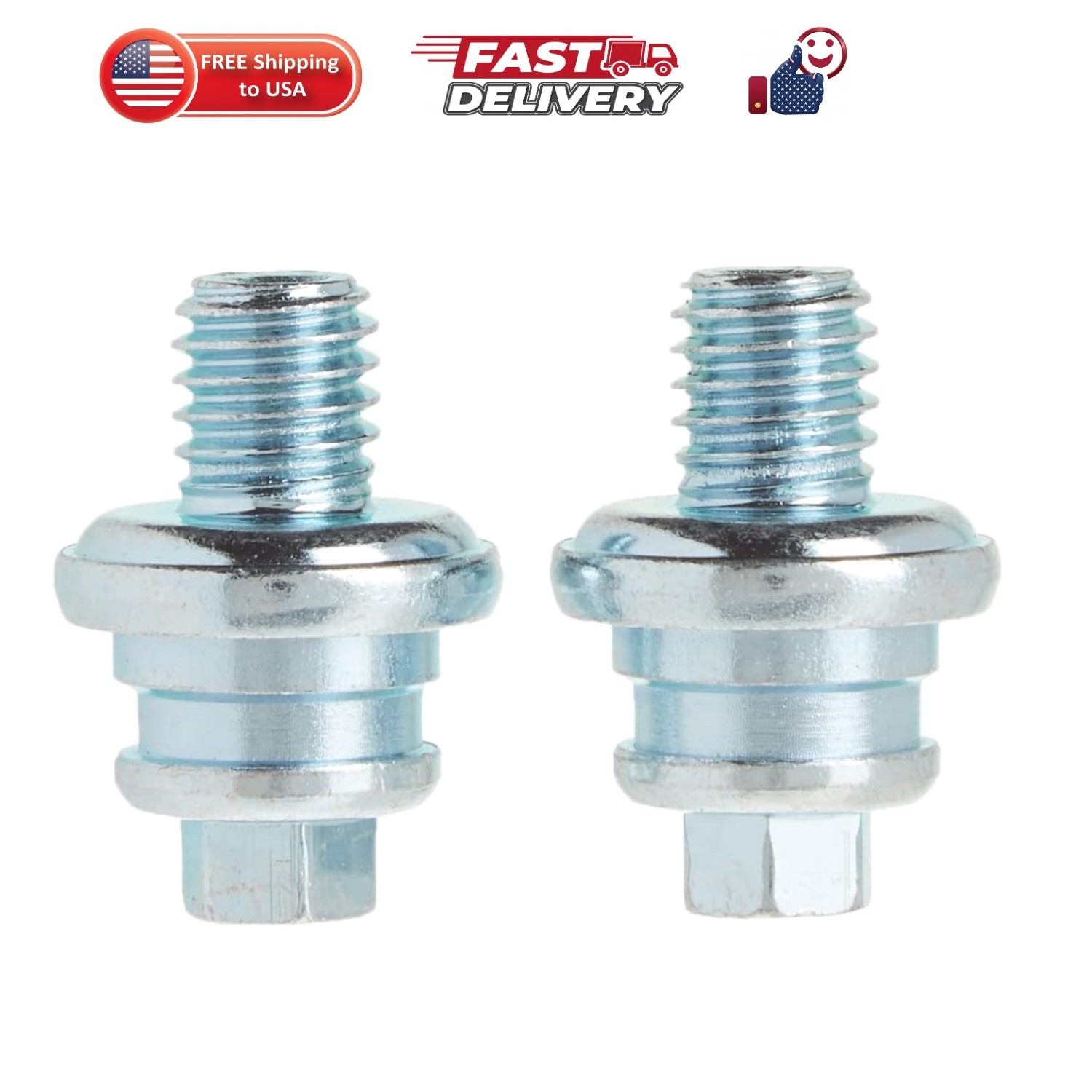3/8 In.-16 x 3/8 In. Stud Length, 1-1/8 In. Long Side Terminal Bolts, 2 Pack …