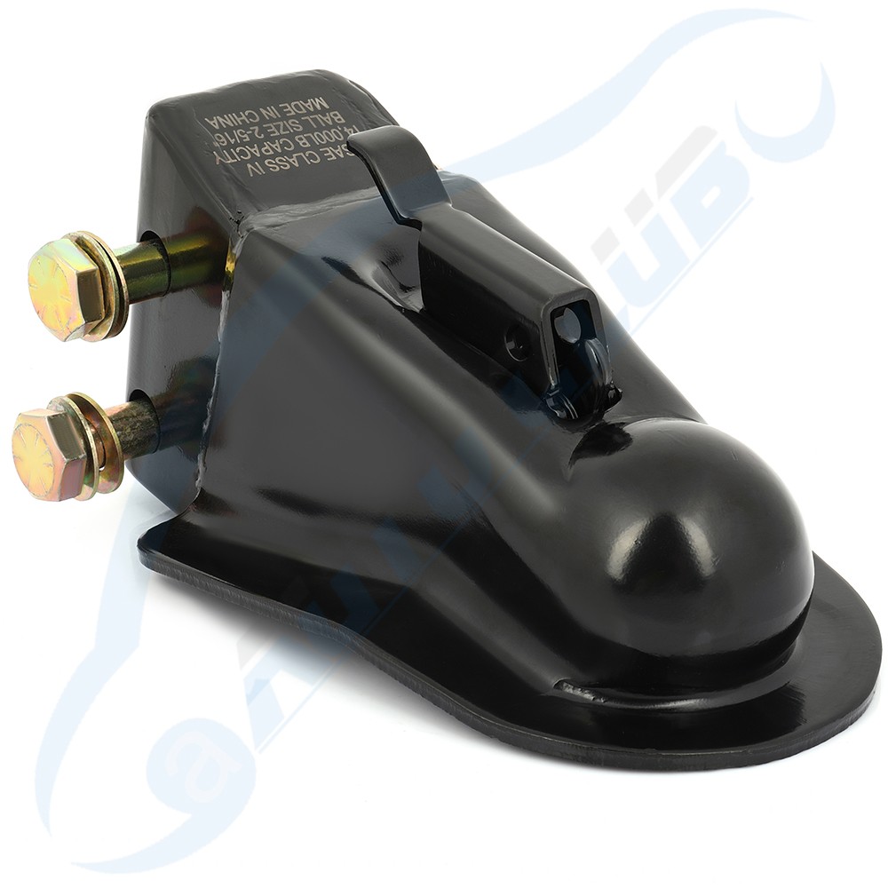1x 2-5/16″ Ball Adjustable Coupler Black 14000LBS High Quality