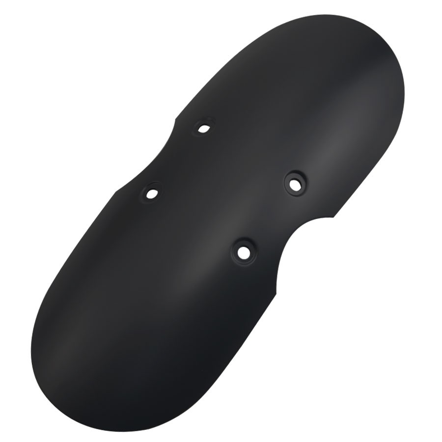 ABS Plastic Matte Black Short Front Fender Fit Triumph Bonneville Scrambler01-16
