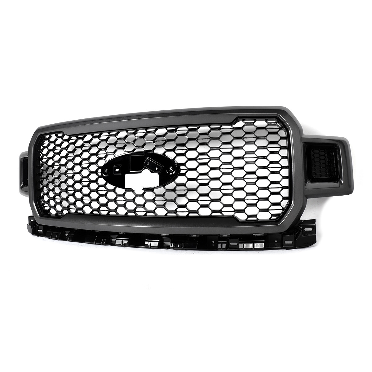 Front Radiator Grille Assembly J7 Magnetic Metallic For Ford F-150 F150 2018-20