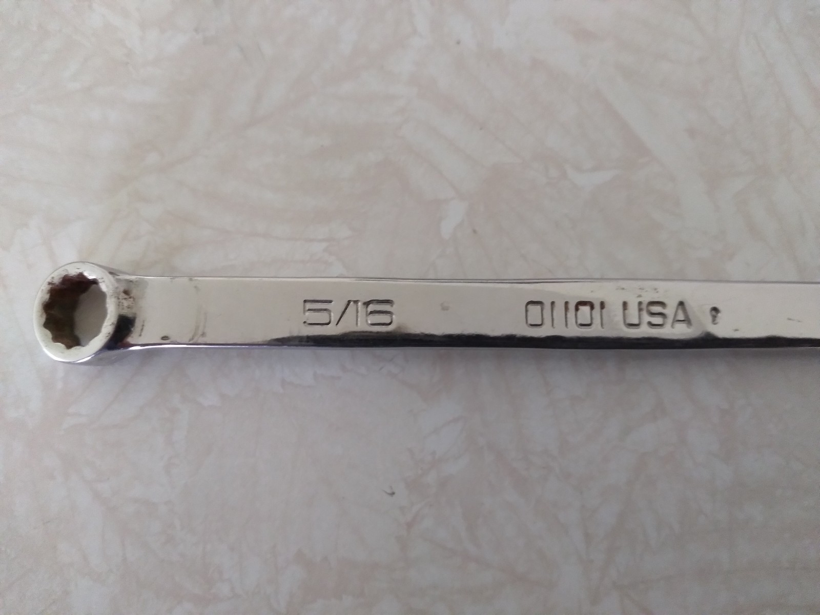 First Generation Kobalt USA 12-Point Combination Wrench #01101 5/16