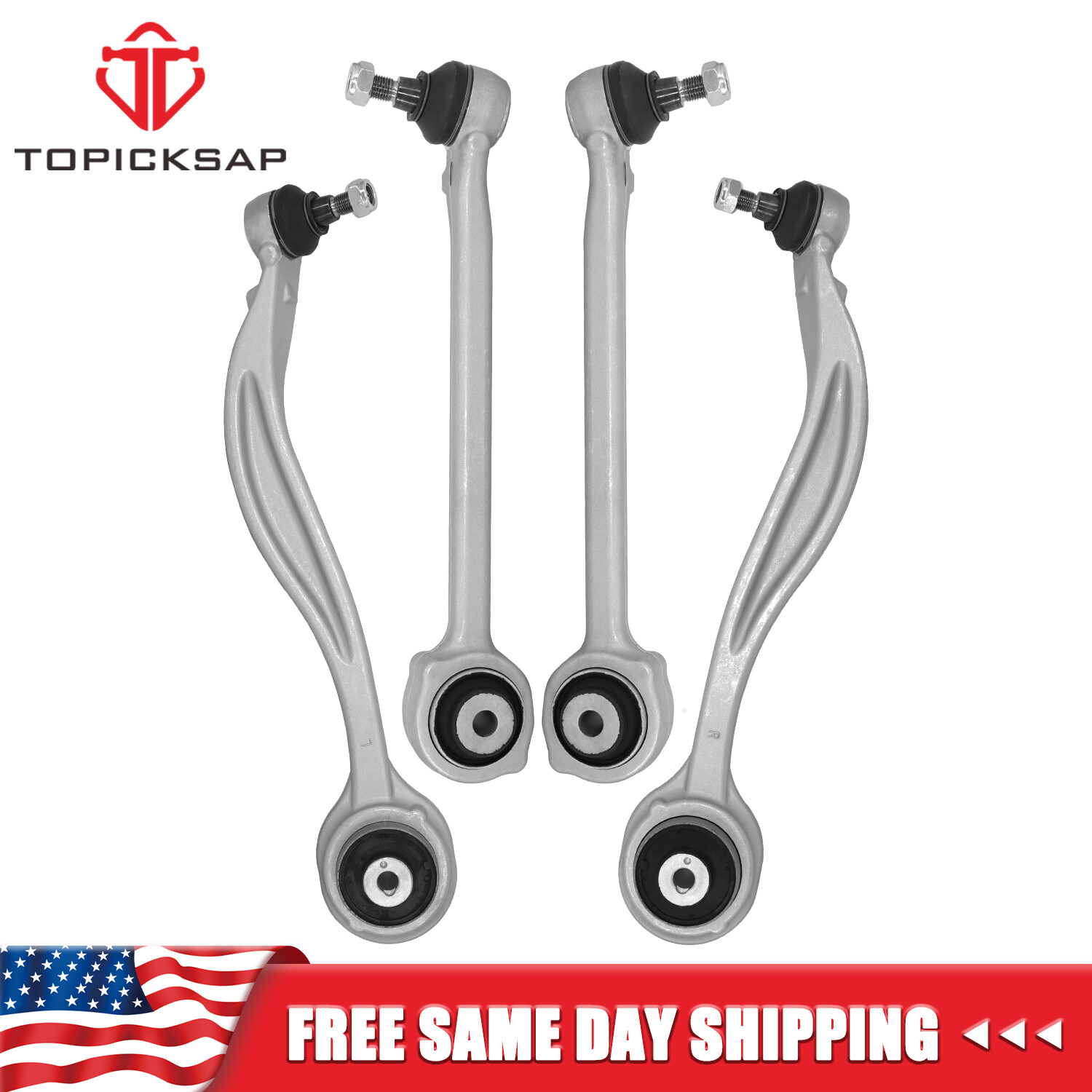 4Pcs Front Lower Forward Rearward Control Arms Ball Joint for GLK250 GLK350 Kit