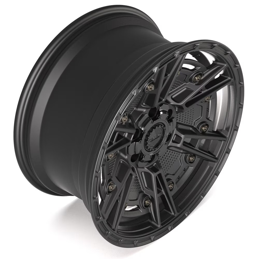 Matte Black Wheels Set(4) 4Play 4PS01 20×9 Sport Series 6×135 & 6×139.7 -6ET