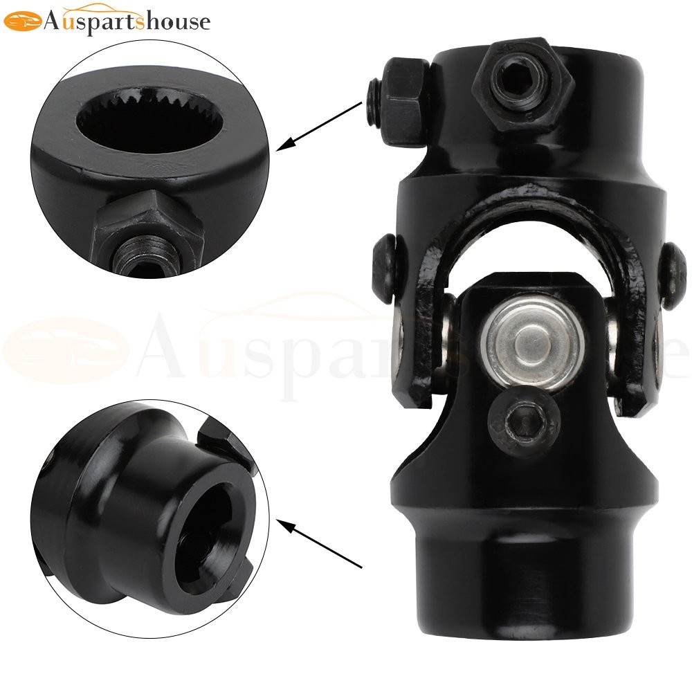 5/8″-36 Spline X 3/4″ DD Universal Steering U-Joint Single Shaft Coupler