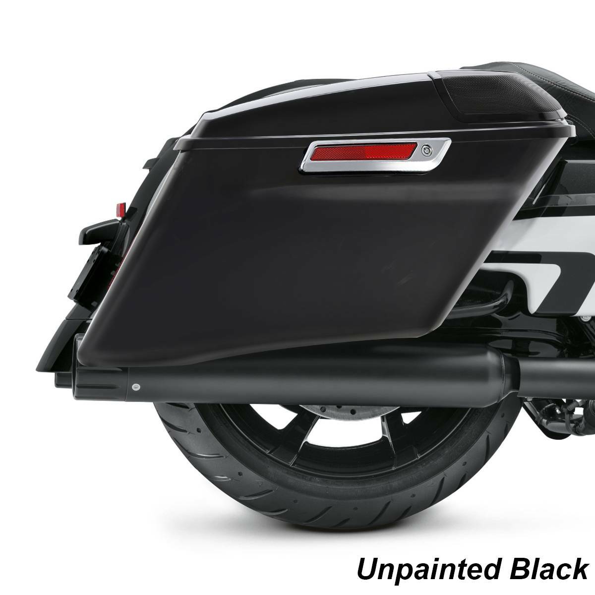 4″ Stretched Extended Hard Saddlebags Fit For Harley CVO Touring Glide 2014-2024