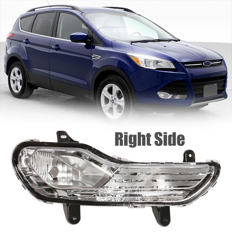 For 2013-2016 Ford Escape Halogen Front Bumper Fog Light Lamp Passenger Side RH