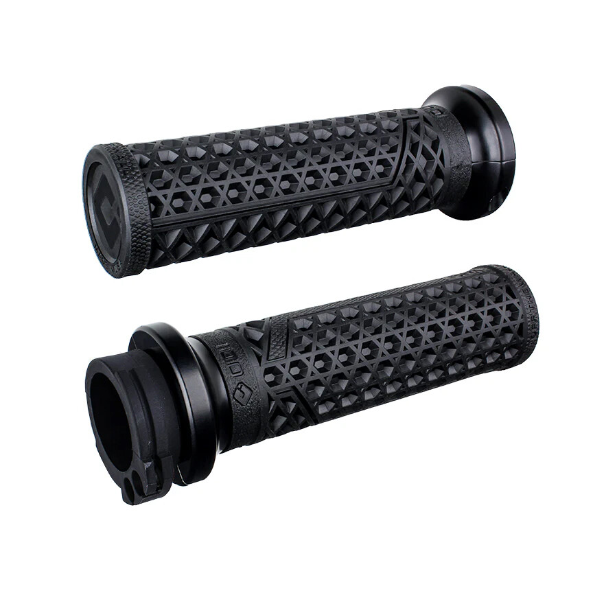 ODI VANS SIGNATURE HARLEY DAVIDSON 1984+ CABLE 1″ HANDLEBAR GRIPS BLACK/BLACK