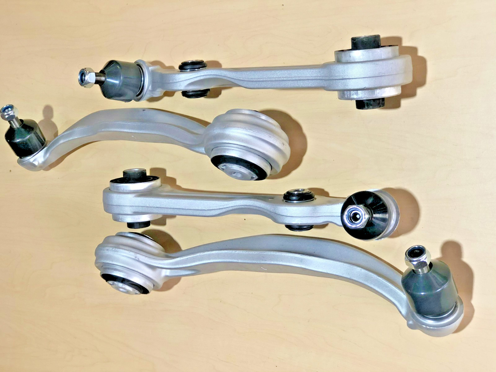 Front Lower Control Arm Kit Set 4 pcs For Mercedes Benz W222 2220107020723012401