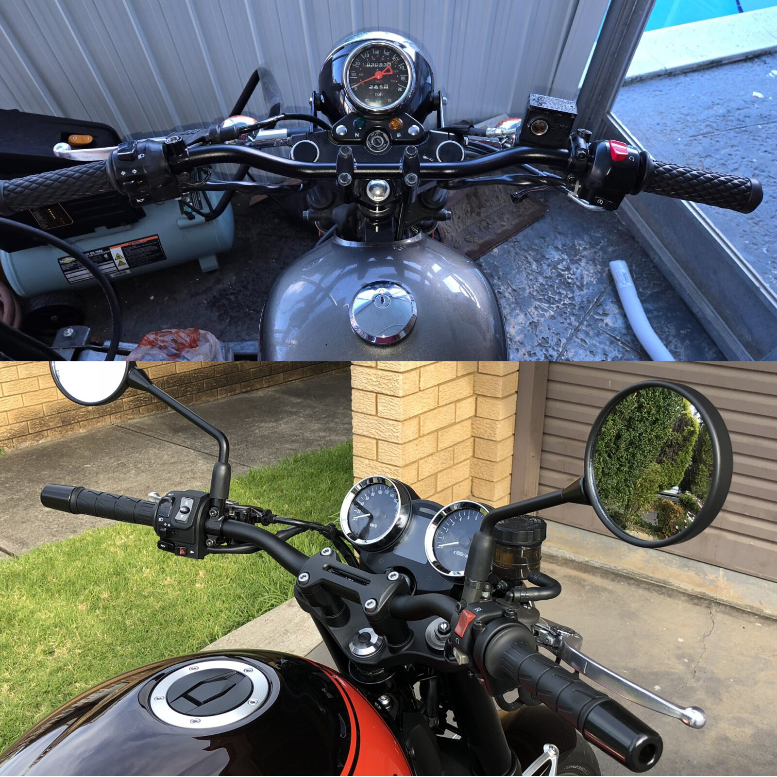 7/8″ 22mm Motorcycle Handlebar For Suzuki GS500F GS550 GS650 GS700 GS750 GS850