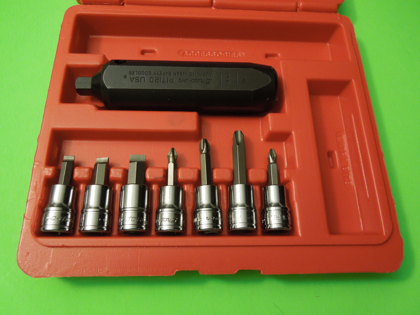 BRAND NEW Snap-On 8pc Impact Driver Socket Set 3/8″ Drive model 208EPIT