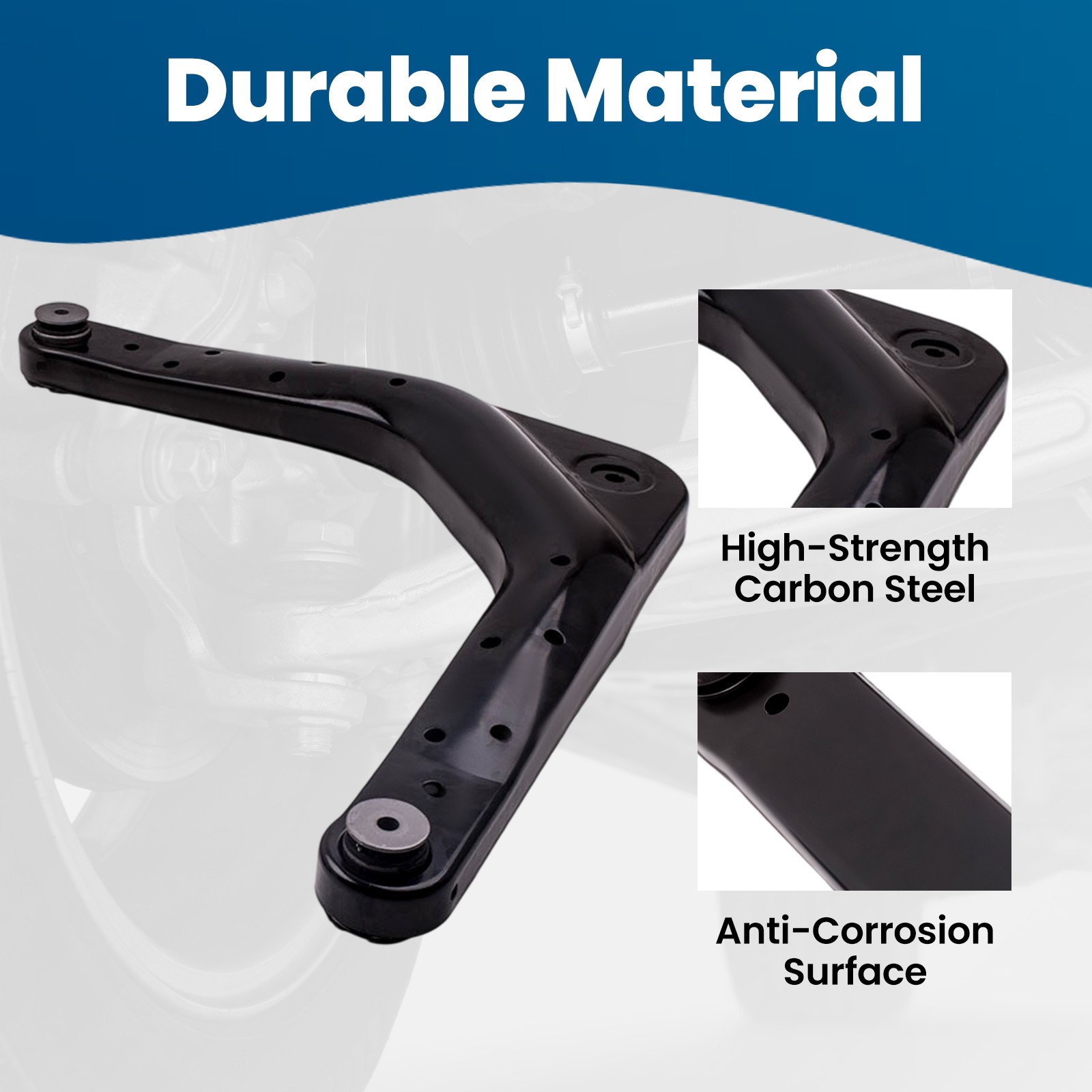 Rear Upper & Lower Control Arms for Jeep Grand Cherokee WJ 99-04 With Ball Joint