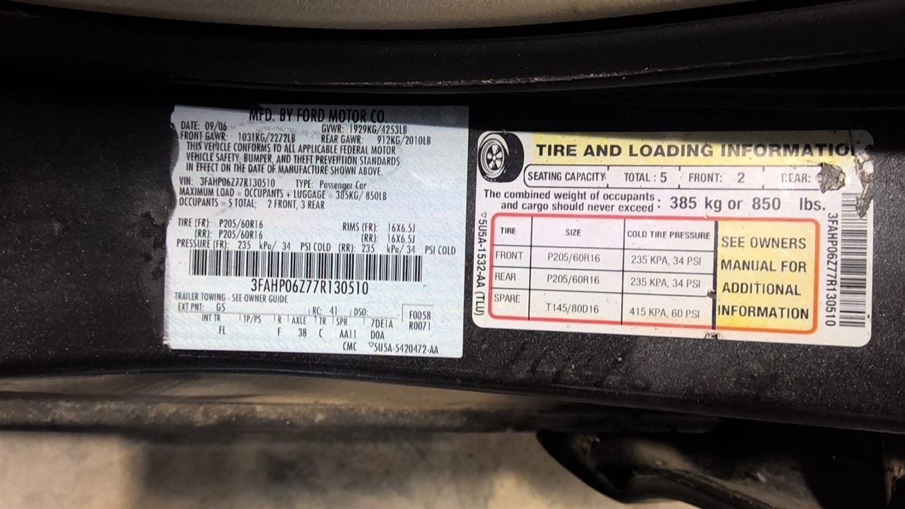 Lower Control Arm Front Front Fits 07-12 Fusion 3848998