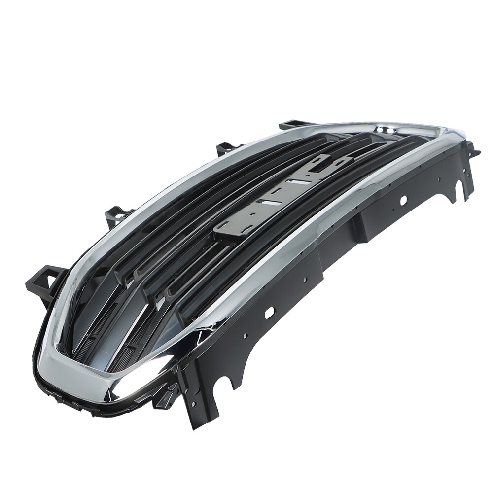 Fit For 2018-2021 GMC Terrain Front Bumper Grille Assembly Chrome＆Black Factory