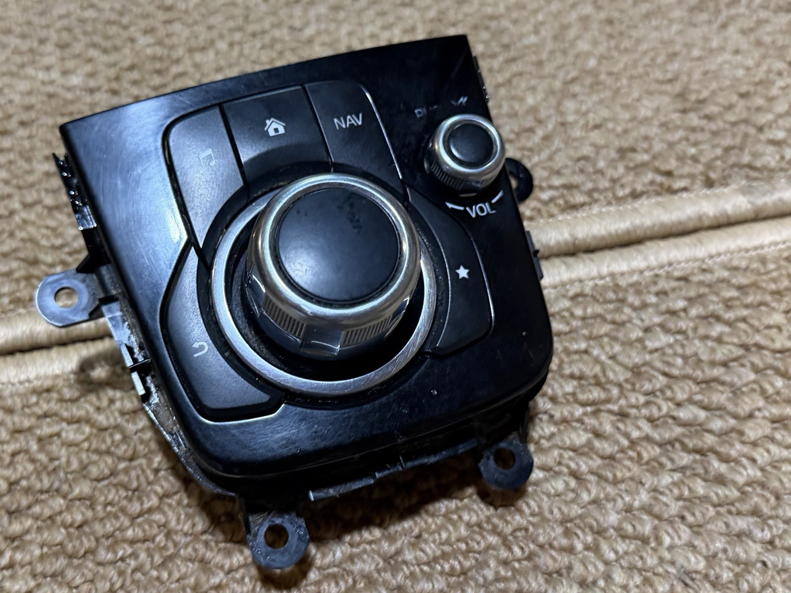 2014-2018 Mazda 3 Radio Control Switch Navigation Console Mounted BHN166CM0C OEM