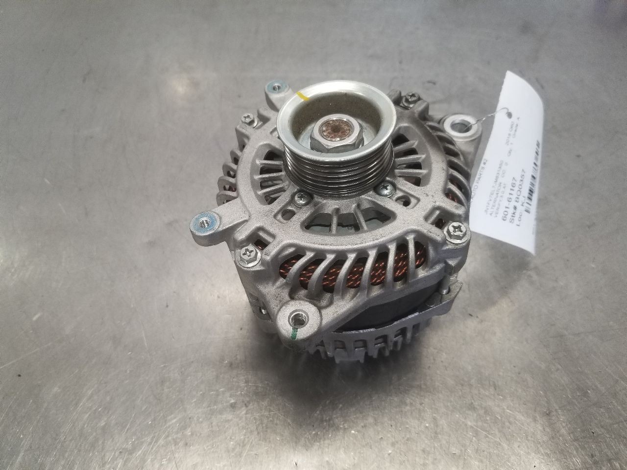 18 INFINITI Q60 RED SPORT ALTERNATOR 3.0L ENGINE 231004HK1A