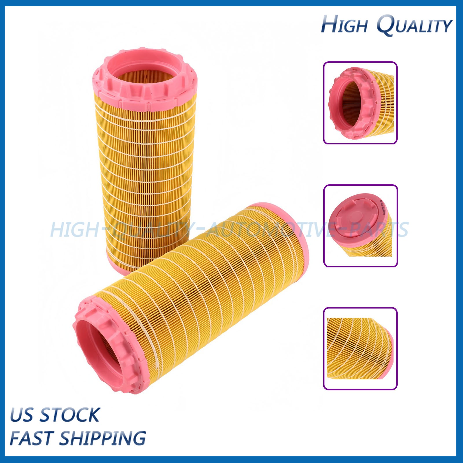 New 2x Air Filter 1310218650 For Air Compressor XAS58-7 XAS88-7 US Stock