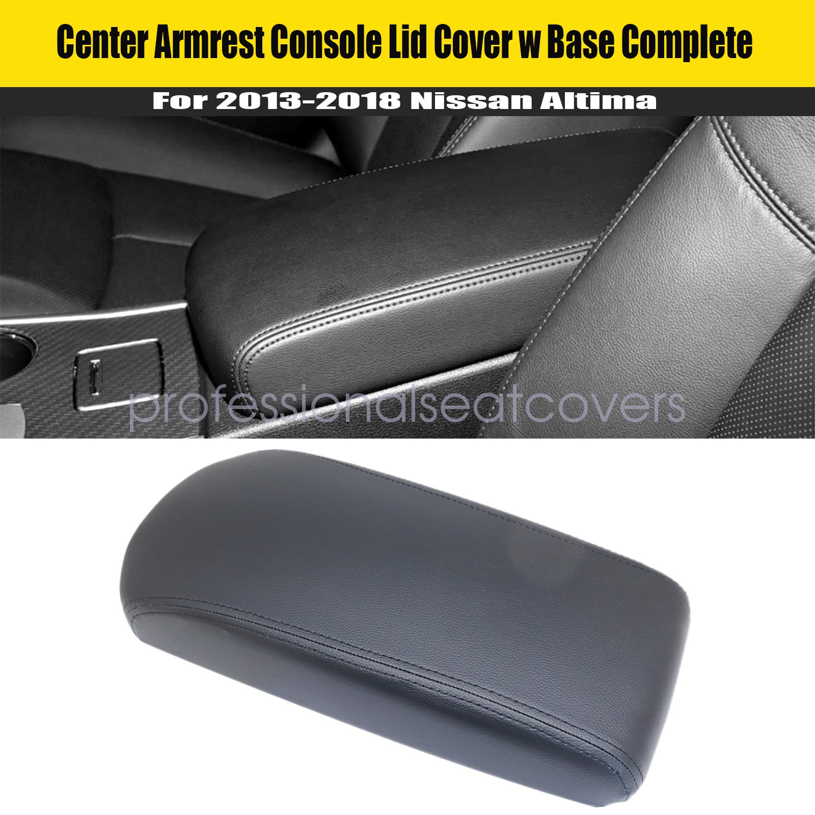Center Floor Console Arm Rest Lid For 2013 2014 2015 2016 2017 Nissan Altima