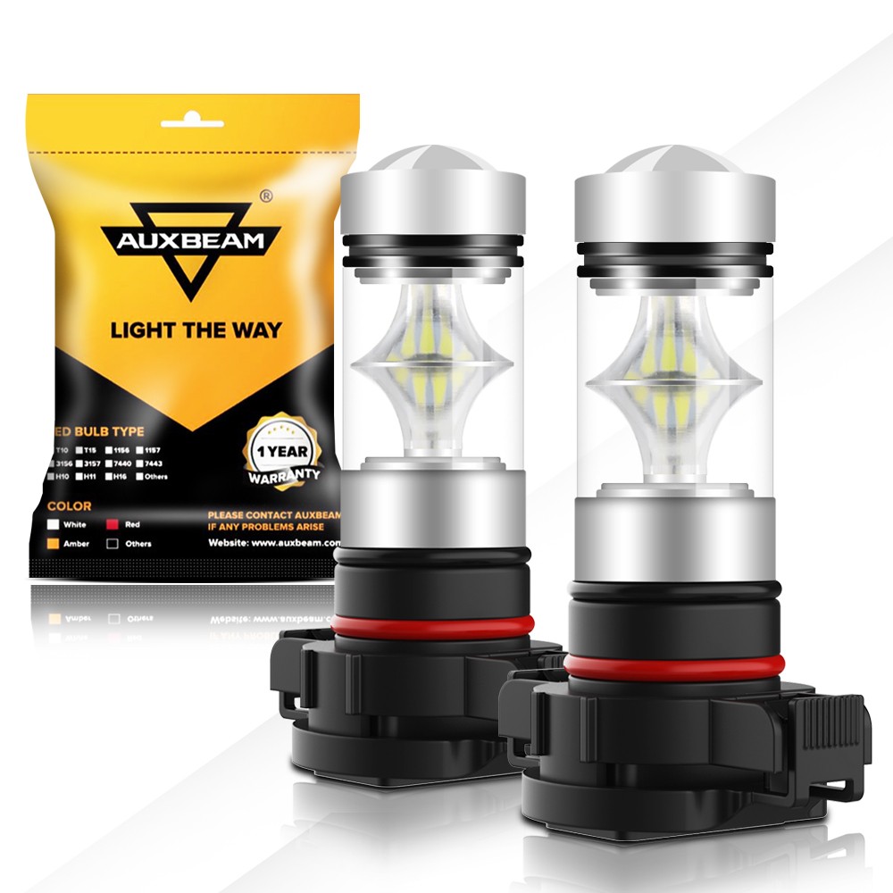 AUXBEAM 9012 LED Headlight Hi/Lo Beam H11/2504/5202/9145 Fog Light White 6500K