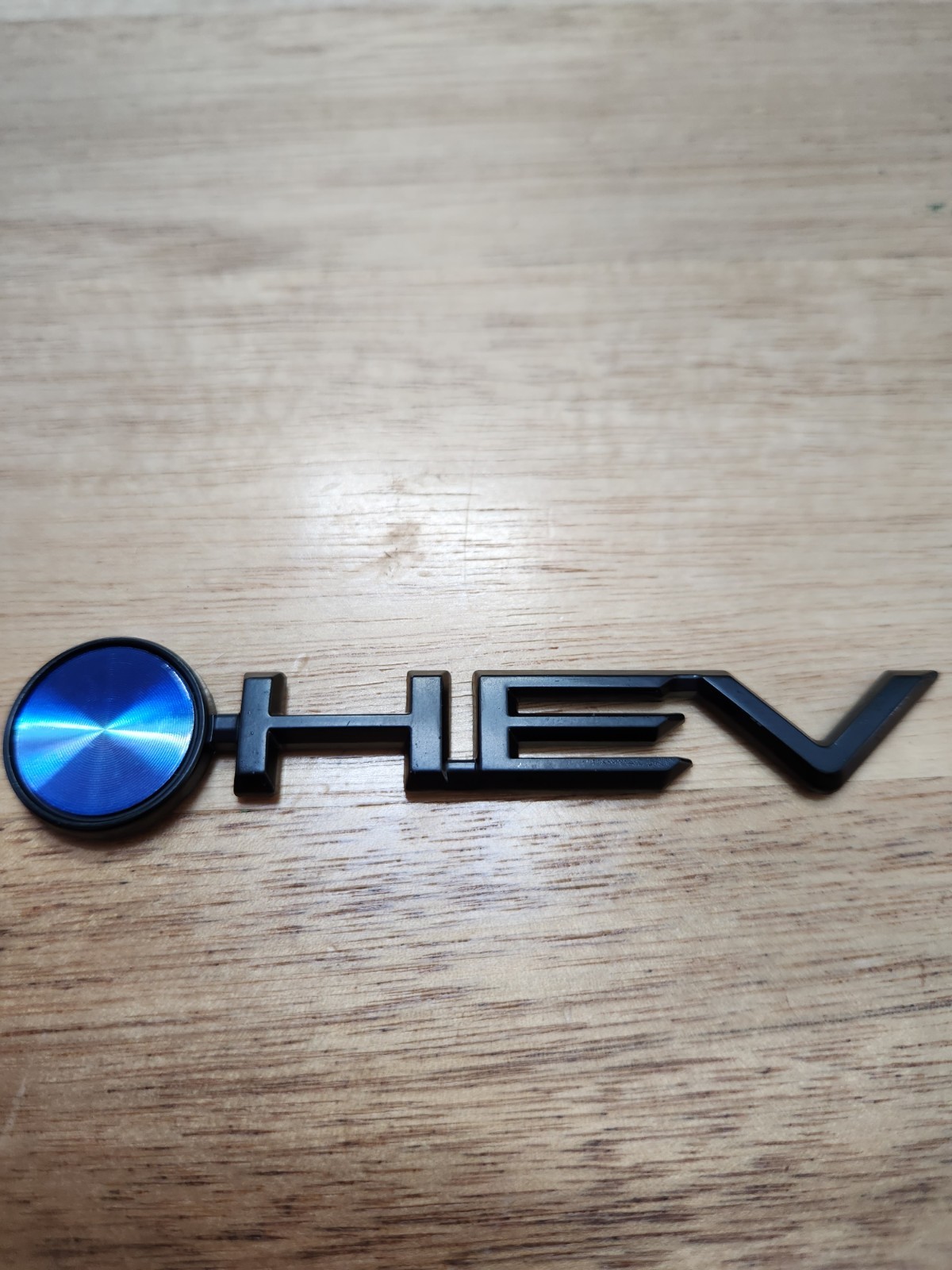 TOYOTA HYBRID Matte BLACK “HEV” EMBLEM Rav4 Highlander Camry Prius